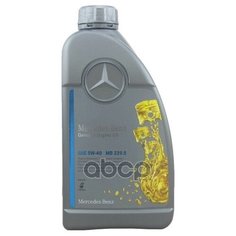 MERCEDES- BENZ Масло Моторное "Mercedes- Benz" Genuine Motor Oil Mb 229.50 5w40 (1 Л) Синт.
