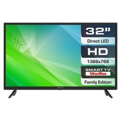 32" Телевизор Prestigio 32 Top WR LED (2021), черный