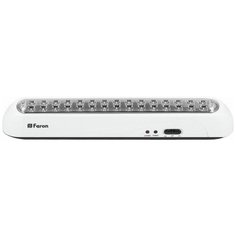 Feron Светильник аккумуляторный, 30 LED AC/DC, белый, EL20 12901