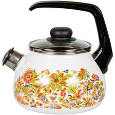 Эмалированный чайник VITROSS Чайники Vitross 1RA12_3, объем 2 л.