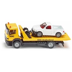 Грузовик-эвакуатор со спортивной машиной (1:55) Siku