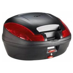 Кофр MONOLOCK 47 л Givi Black- Red (E4700N)