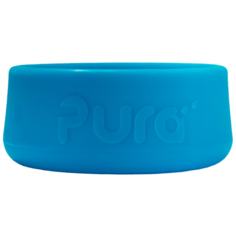 Силиконовый бампер для бутылок Pura Kiki голубой