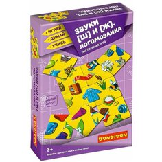 Настольная игра BONDIBON Логомозаика. Звуки [Ш] и [Ж] ВВ4250