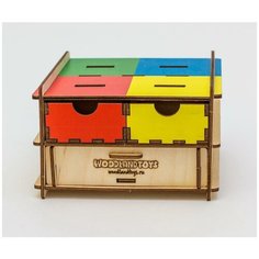 Обучающий набор WOODLANDTOYS 119203 Съедобное- несъедобное