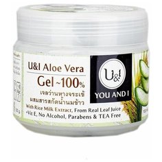 Гель алоэ вера с рисовым молочком (для кожи лица и тела) 100 г U&I