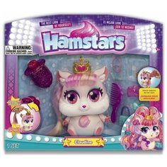 1Toy Хома Stars Игровой набор Сильные питомцы хомячок Клодин с "растущими" волосами Т21441
