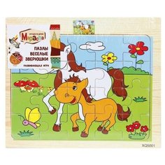 Пазлы Веселые зверюшки Mapacha