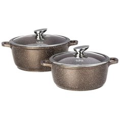 Набор посуды LARA LR02-111 Rio CHOCO, 2 предмета
