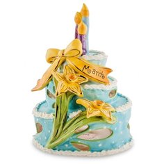 Подсвечник Именины в марте Высота: 20 см Blue Sky