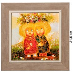 Панно керамическое Ангелы исполняющие мечты Высота: 21,5 см Artangels