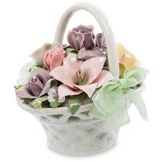 Музыкальная композиция Цветочная корзина Размер: 16,5*12*15 см Pavone