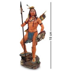Статуэтка Индеец Размер: 6,5*8*17,5 см Veronese