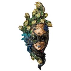 Венецианская маска Павлин Размер: 34*17,5*4,5 см Veronese