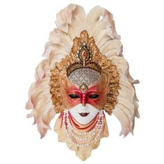 Венецианская маска Перо павлина Размер: 34*25*7 см Veronese