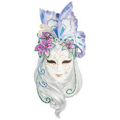 Венецианская маска Лилия Размер: 34*15,5*4 см Veronese