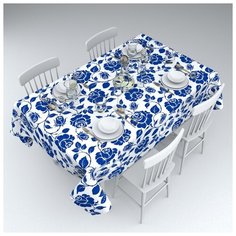 Скатерть, сирень, Ходиум, 145х220см