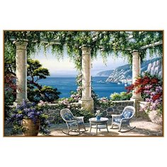 Алмазная мозаика «Безмятежность», 32 цвета Milato