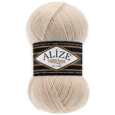 Пряжа для вязания Ализе Superlana klasik (25% шерсть, 75% акрил) 5х100г/280м цв.310 медовый Alize