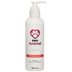 ProAnimal Шампунь очищающий, суперконцентрат (концентрат 1:50) ProAnimal ExtraСlean, 200мл