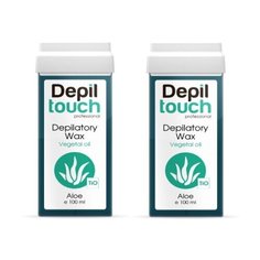 Комплект Воск Алоэ в картридже Depiltouch 100 мл. х 2 шт.
