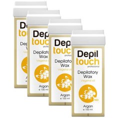 Комплект Воск Аргана в картридже Depiltouch 100 мл. х 4 шт.