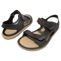 Сандалии Crocs 206526-2I1, цвет коричневый, размер 46 (M13)