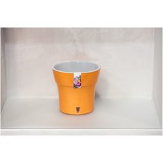 Santino Горшок Santino Дали 1,2 л персик- серый