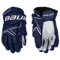 Защита запястий Bauer NSX S18 gloves Jr, р. Junior (11 дюйм.), темно-синий Бауэр
