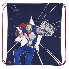 Herlitz Мешок для обуви Comic Hero 50021314-2, синий