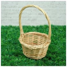 Корзина «Косичка», 17×9/25 см, ива 3900403 Сима ленд