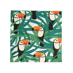 Салфетки бумажные "Тропики" 33х33 см, набор 20 шт 5415453 Страна Карнавалия