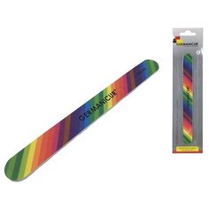 Инструменты для маникюра и педикюра GERMANICUR Пилка для ногтей GM-1550-D, Разноцветный