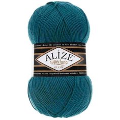 Пряжа для вязания Ализе Superlana klasik (25% шерсть, 75% акрил) 5х100г/280м цв.212 петроль Alize