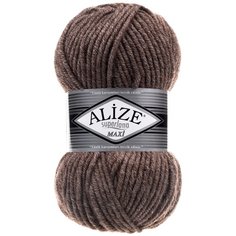 Пряжа для вязания Ализе Superlana maxi (25% шерсть, 75% акрил) 5х100г/100м цв.240 кофе с молоком Alize