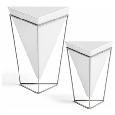 Декор настольный trigg белый- никель, Umbra, арт: 1004372-670 1004372-670