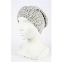 Бини по голове с отворотом Ferz цвет Серый светлый размер Универсальный