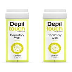 Комплект Гелевый воск Лимон в картридже Depiltouch 100 мл. х 2 шт.