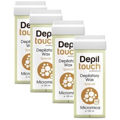 Комплект Воск Мраморный в картридже Depiltouch 100 мл. х 4 шт.