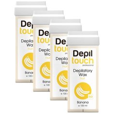Комплект Воск Банан в картридже Depiltouch 100 мл. х 4 шт.