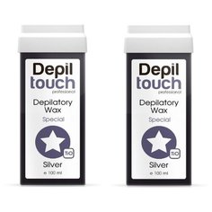 Комплект Воск Серебро в картридже Depiltouch 100 мл. х 2 шт.