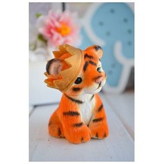 Силиконовая форма для мыла «Тигрёнок в короне Сима ленд