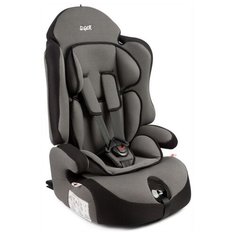 Автокресло группа 1/2/3 (9-36 кг) Siger Прайм Isofix, серый