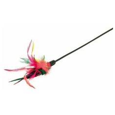 TRIXIE Игрушка для кошек "Удочка с перьями" 50см