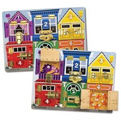 Melissa&Doug Доска с задвижками