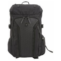 Рюкзак WENGER 15, чёрный, полиэстер 900D/ М2 добби, 29х15х47 см, 20 л