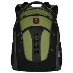 Рюкзак WENGER 16", зеленый, полиэстер, 38 x 25 x 49 см, 27 л