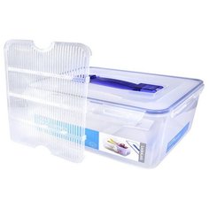 Контейнер с ручкой для хранения пищевых продуктов "Lock&Lock" , 8 л.