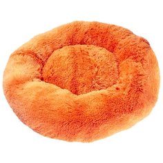 Пушистый сон Лежак для животных оранжевый 100х100х17 см Зоогурман