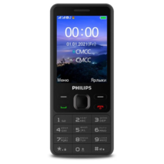 Мобильный телефон Philips Xenium E185 Black (E185 Black)